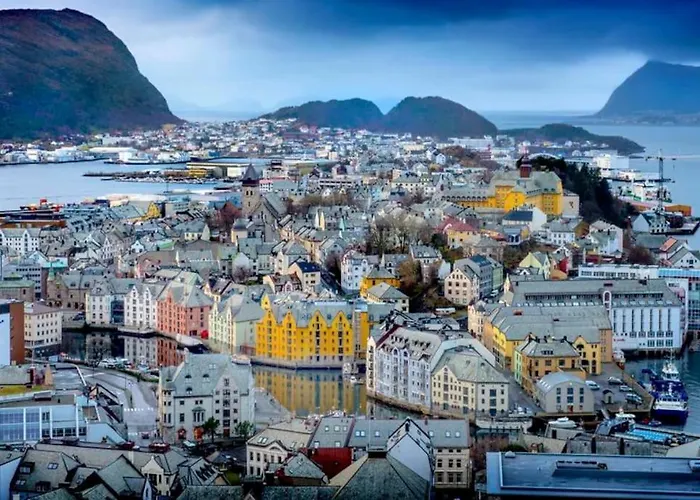 아파트 Box Alesund, Inc Wifi Free Car And Mc Parking